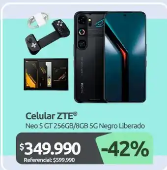 PC Factory Zte - celular oferta