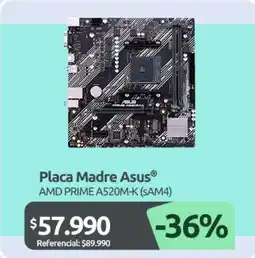PC Factory Asus - placa madre oferta