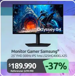 PC Factory Samsung - monitor gamer oferta