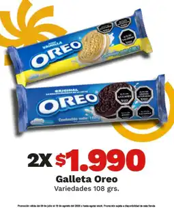 OXXO Oreo - galleta oferta