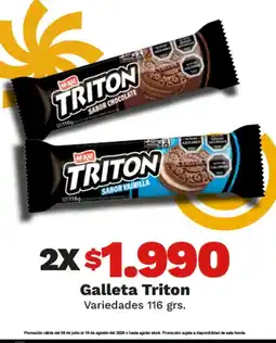 OXXO Tritón - galleta oferta