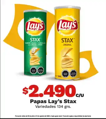 OXXO Lay's - papas oferta