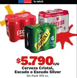 OXXO Cristal - cerveza, escudo o escudo silver oferta