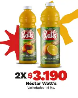 OXXO Watt's - nectar oferta