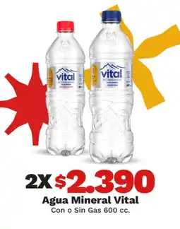 OXXO Vital - agua mineral oferta
