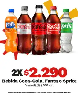 OXXO Sprite - bebida coca-cola, fanta o oferta