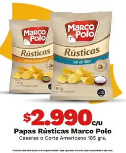 OXXO Marco polo - papas rústicas oferta
