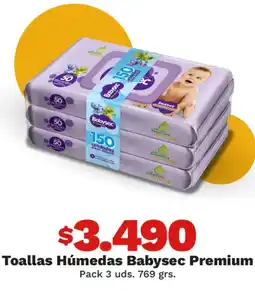 OXXO Babysec - toallas humedas premium oferta