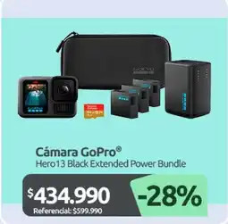 PC Factory Power - cámara gopro hero 13 black extended bundle oferta