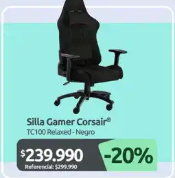 PC Factory Silla gamer corsair oferta