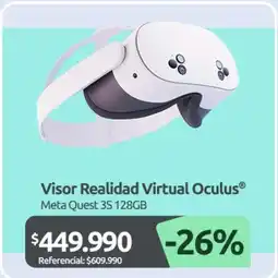PC Factory Visor realidad virtual oculus oferta