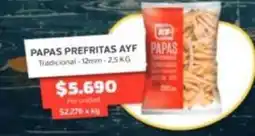 Super Ganga Papas prefritas oferta