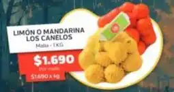 Super Ganga Limón o mandarina los canelos oferta
