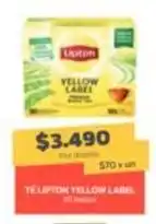 Super Ganga Lipton - yellow label oferta
