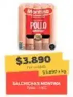Super Ganga Montina - salchichas oferta