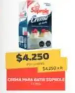 Super Ganga Soprole - crema para batir sophole oferta