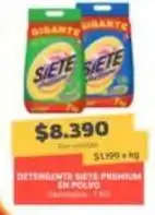 Super Ganga Gigante - detergente siete premium oferta