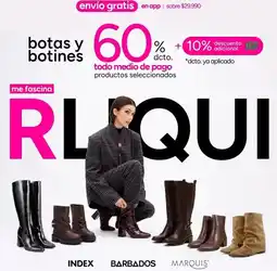 Ripley Botas y botines oferta