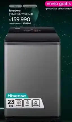 Ripley Hisense - lavadora w331031 oferta