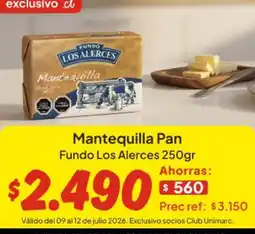 Unimarc Club - mantequilla pan oferta