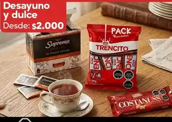 Trencito - desayuno y dulce