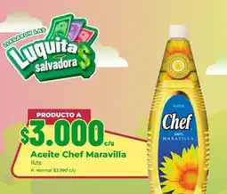 Supermercado El Trébol Chef - aceite maravilla oferta