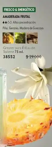 Oriflame Amaderada frutal oferta