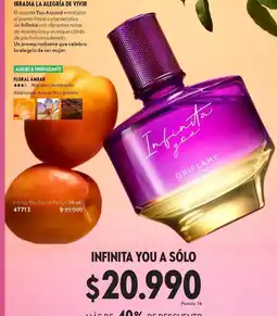 Oriflame Infinita you a sólo oferta