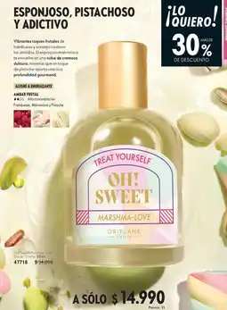Oriflame Esponjoso, pistachoso y adictivo oferta