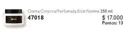 Oriflame Eclat - crema corporal perfumada femme 250 ml. 47018 oferta