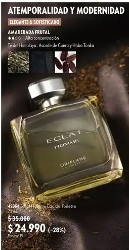 Oriflame Eclat - amade anda frutal oferta