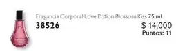 Oriflame Love potion - fragancia corporal blossom kiss 75 ml. 38526 oferta