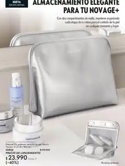 Oriflame Novage - almacenamiento elegante para tu + oferta