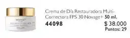 Oriflame Novage - crema de día restauradora multi- correctora fps 30 + oferta