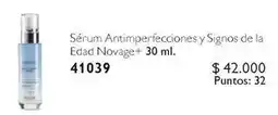 Oriflame Novage - sérum antimperfecciones y signos de la edam oferta