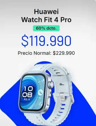 Huawei - watch fit 4 pro
