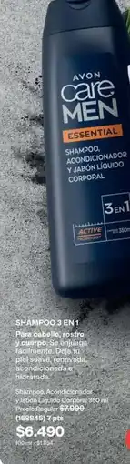 Avon Care+ - shampoo 3 en 1 oferta