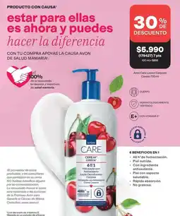 Avon Care+ - estar para ellas es ahora y puedes oferta