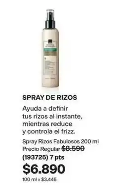 Avon Spray de rizos oferta