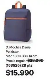 Avon Mochila daniel poliéster oferta
