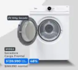 Paris Midea - secadora carga frontal oferta