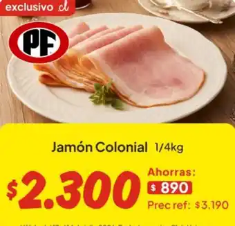 Pf - jamón colonial
