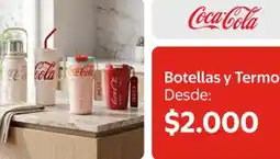 Lider Coca cola - botellas y termo oferta