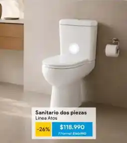 Stretto Sanitario dos piezas oferta