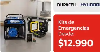 Duracell - kits de emergencias