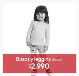 Tricot Buzos y leggins oferta