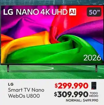 Lg - smart tv nano webos u800