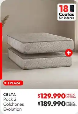 Abc Celta - colchones evolution oferta