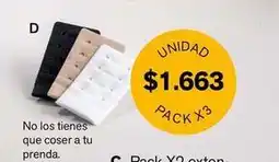 Leonisa No los tienes que coser a tu prendas oferta