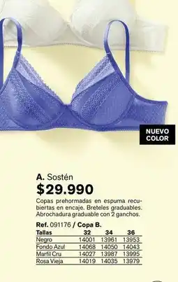 Leonisa Copos prehorroada en espuma recl oferta